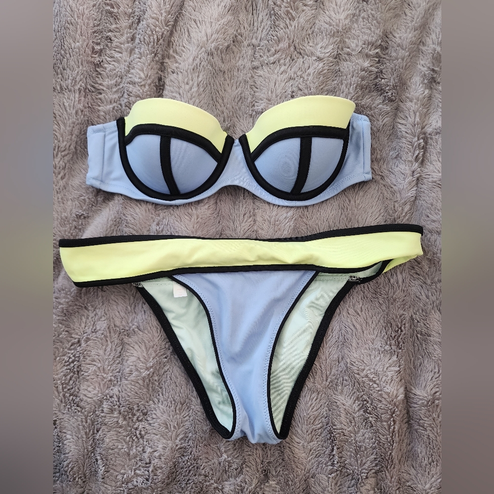 Victor secret color block bikini